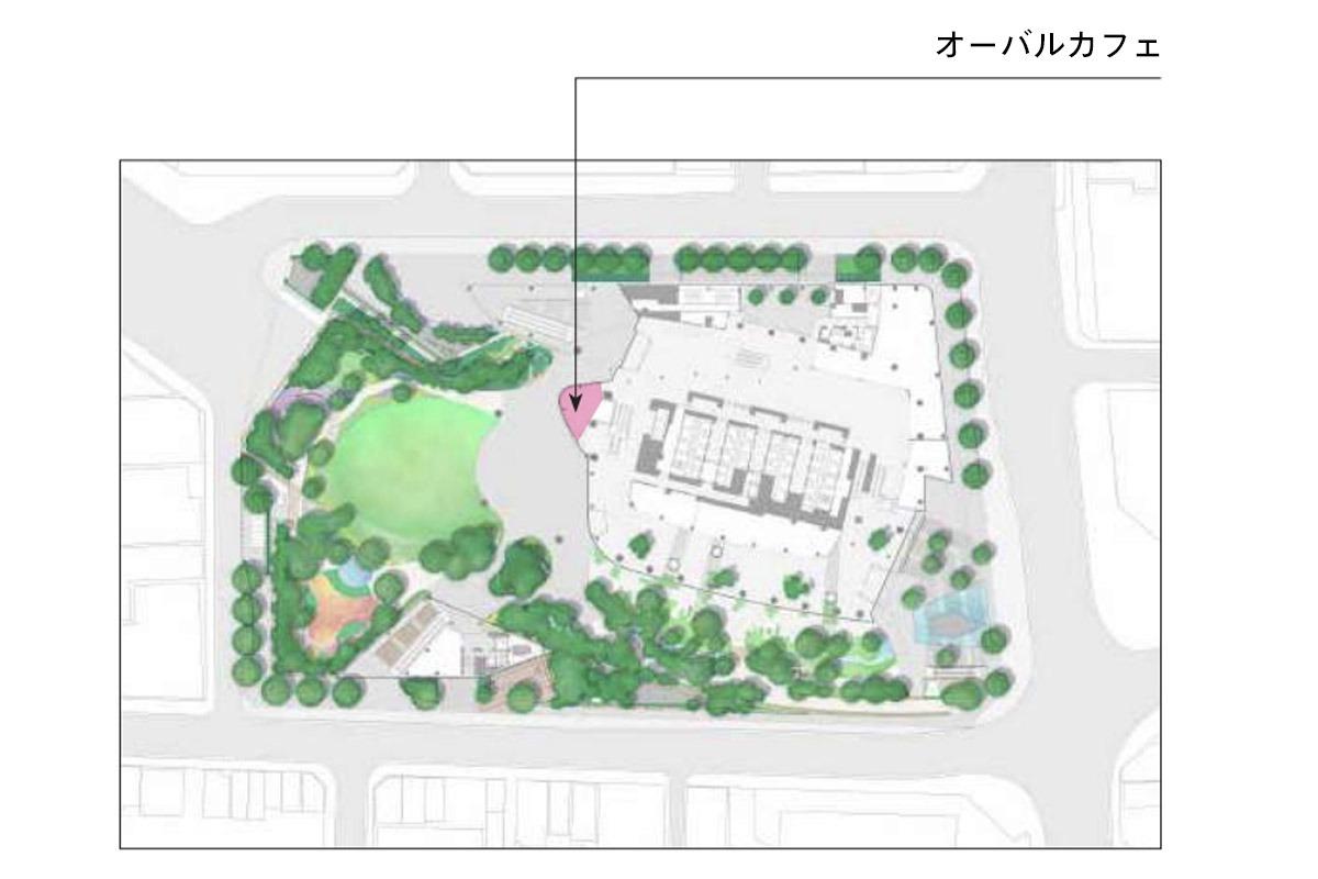 オーバルカフェMAP